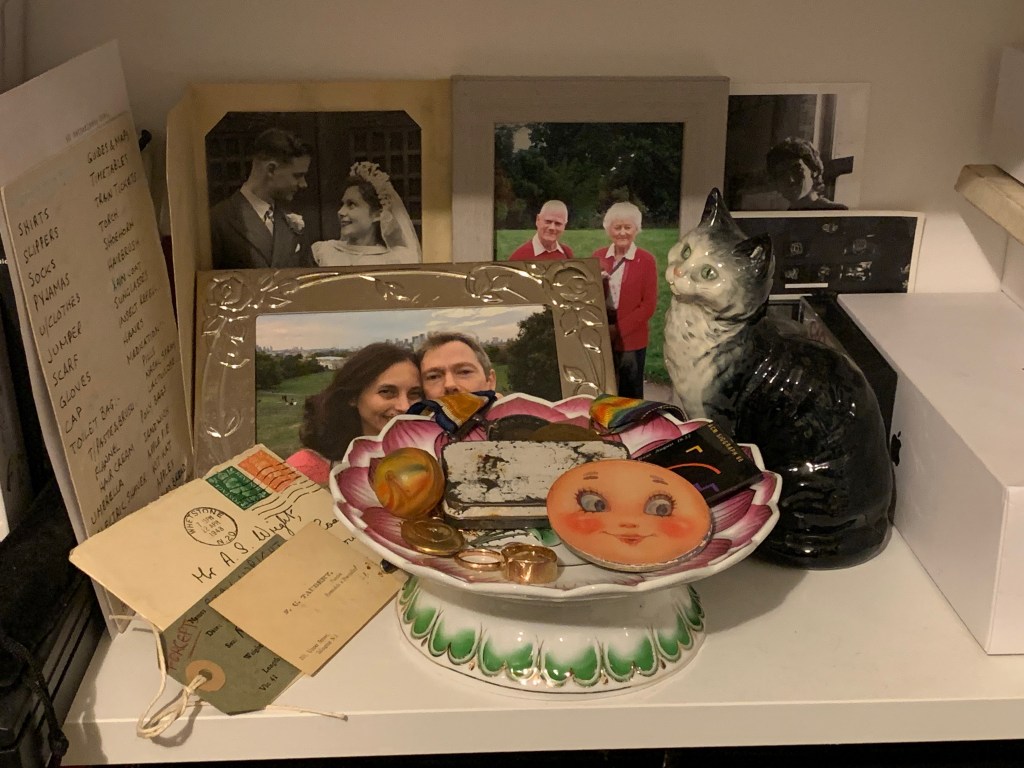 Inspired by Kwasi Wiredu, I build an ancestor shrine to my father.